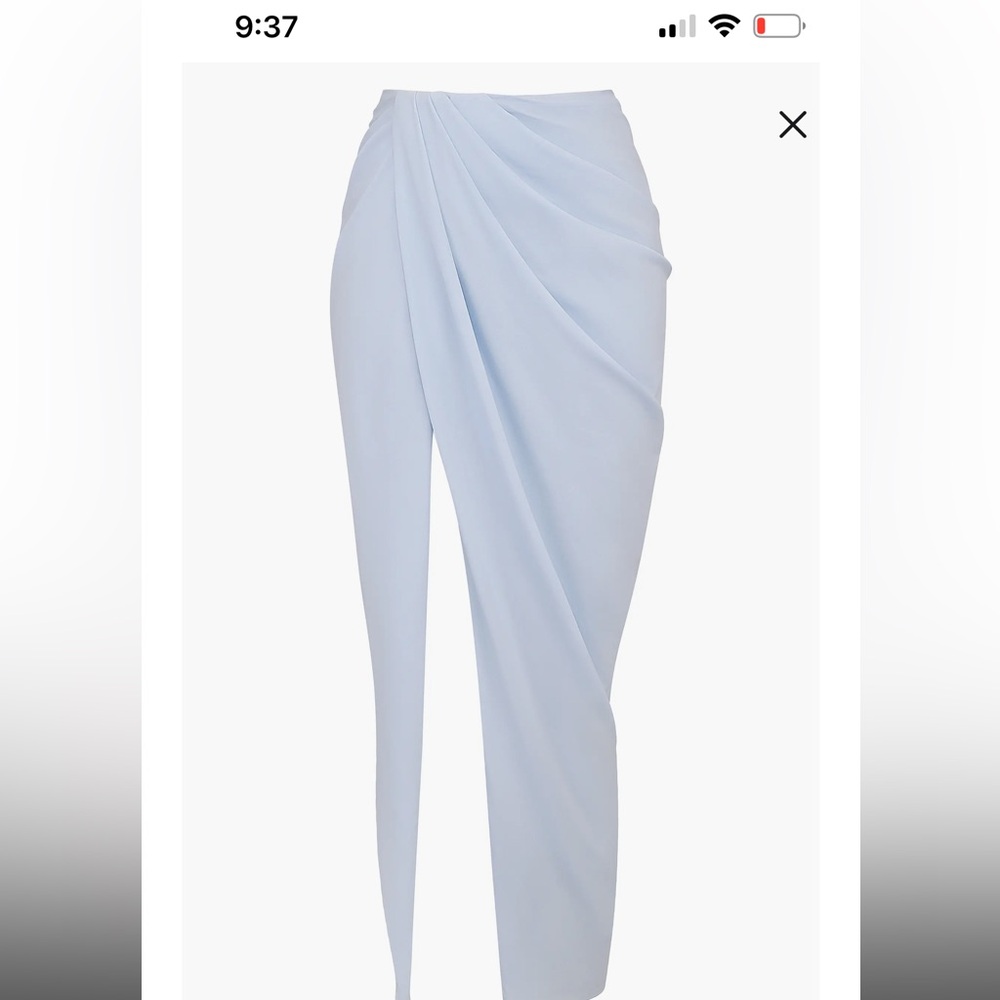 Beautiful baby blue House of CB skirt - Picture 3 of 4